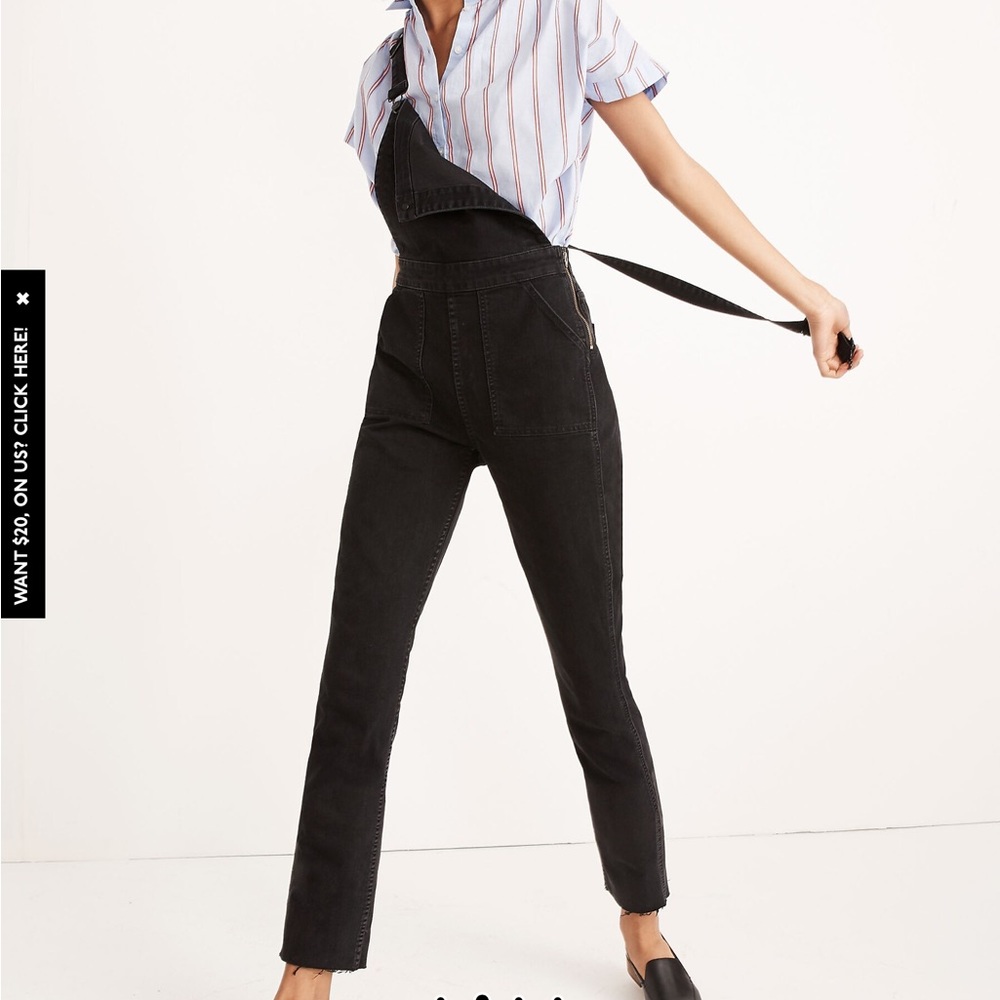 Madewell overall jeans